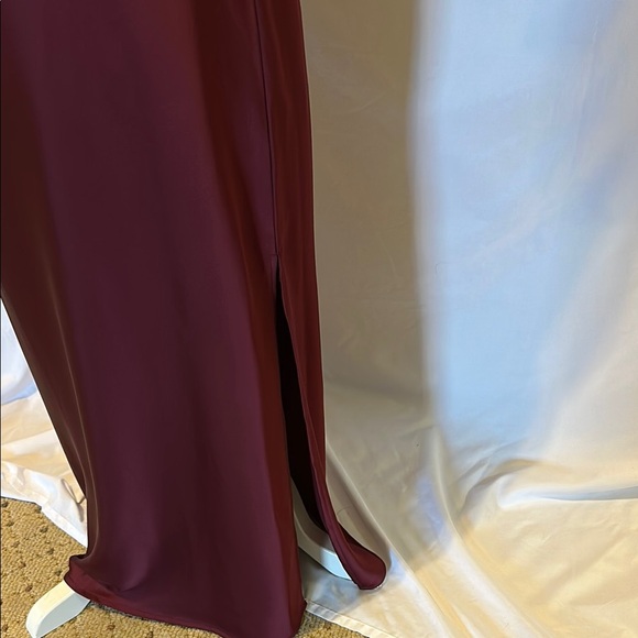 A New Day Deep Red Midi Slip Dress - Picture 5 of 8